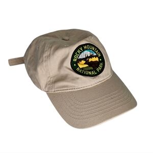 National Park Foundation Rocky Mountain Patch Adjustable Hat Cap